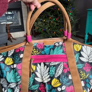 Fossil Tropical Tote Bag